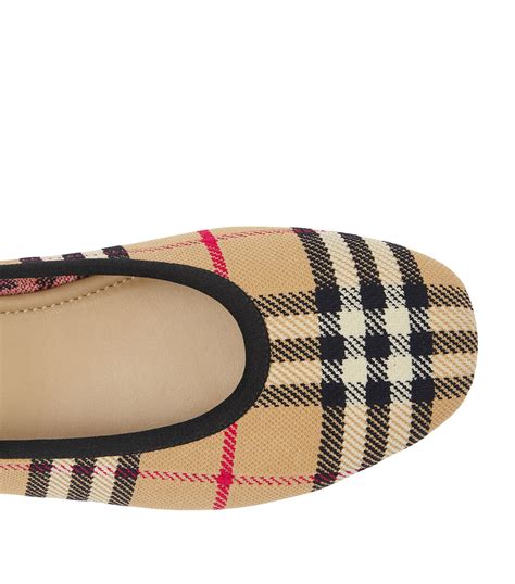 flat shoes burberry|burberry ballerina flats sale.